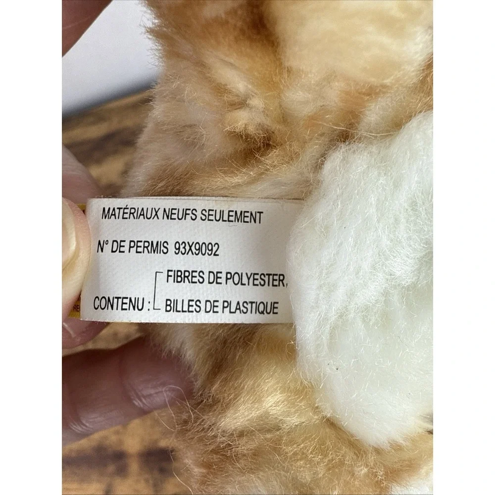 Aurora Miyoni Tots Tabby Cat Kitten Orange Stripe Plush 8